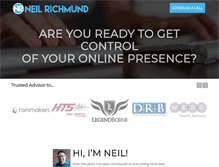 Tablet Screenshot of neilrichmund.com